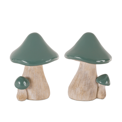 Elegant Garden Mushroom Decor Set