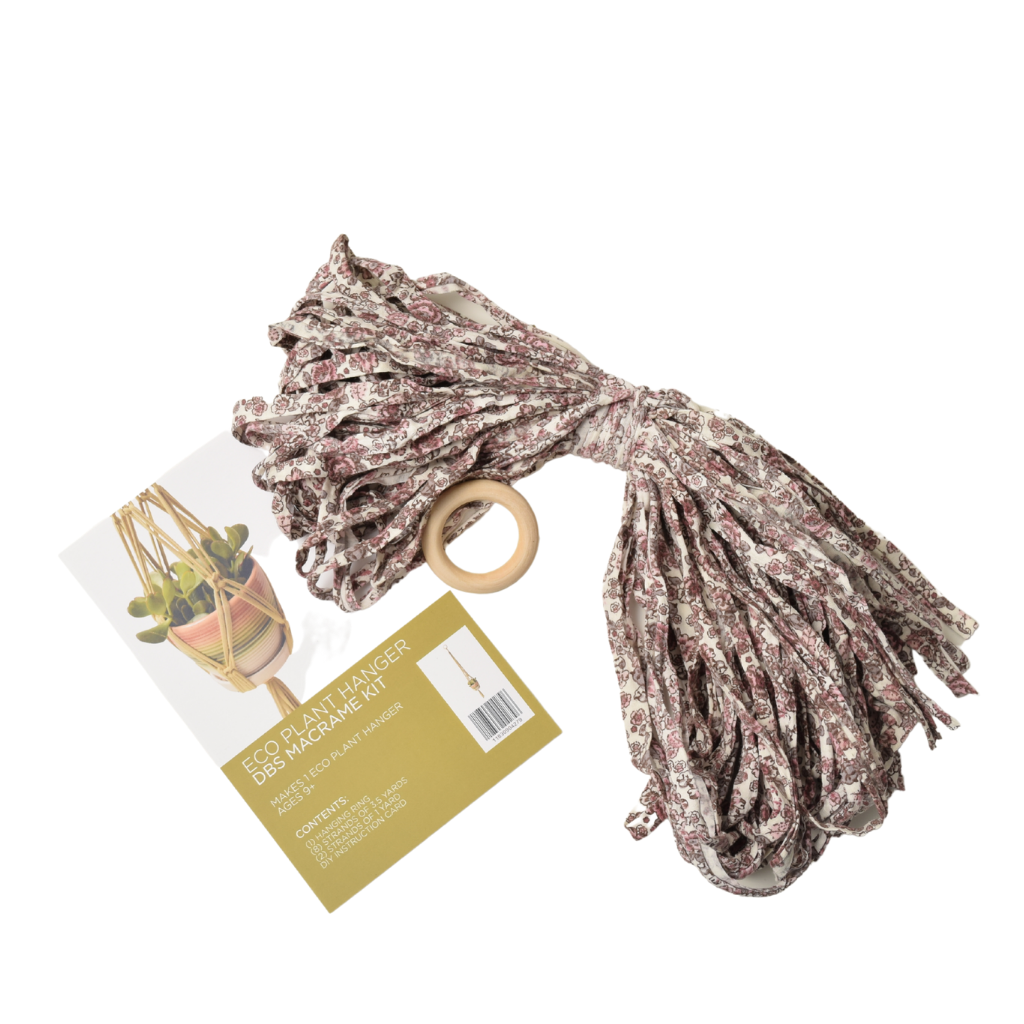 DIY Eco Macramé Plant Hanger Kit