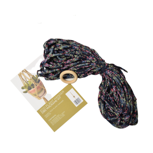 DIY Eco Macramé Plant Hanger Kit