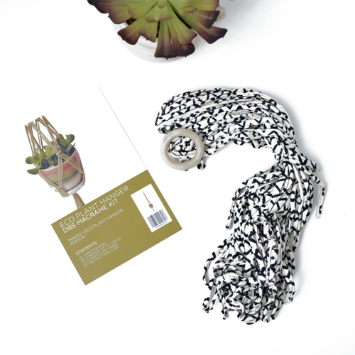 DIY Eco Macramé Plant Hanger Kit