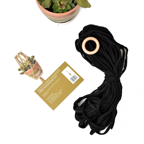 DIY Eco Macramé Plant Hanger Kit