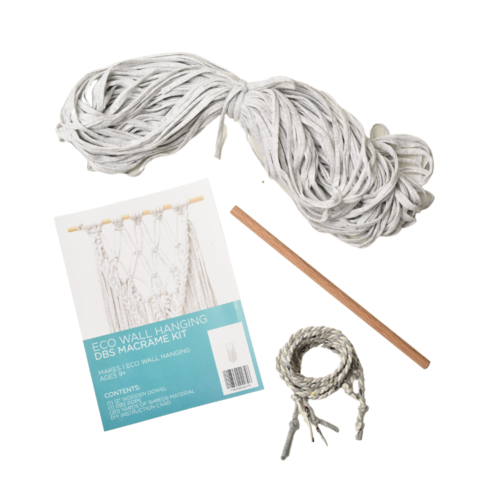 DIY Eco Macramé Plant Hanger Kit