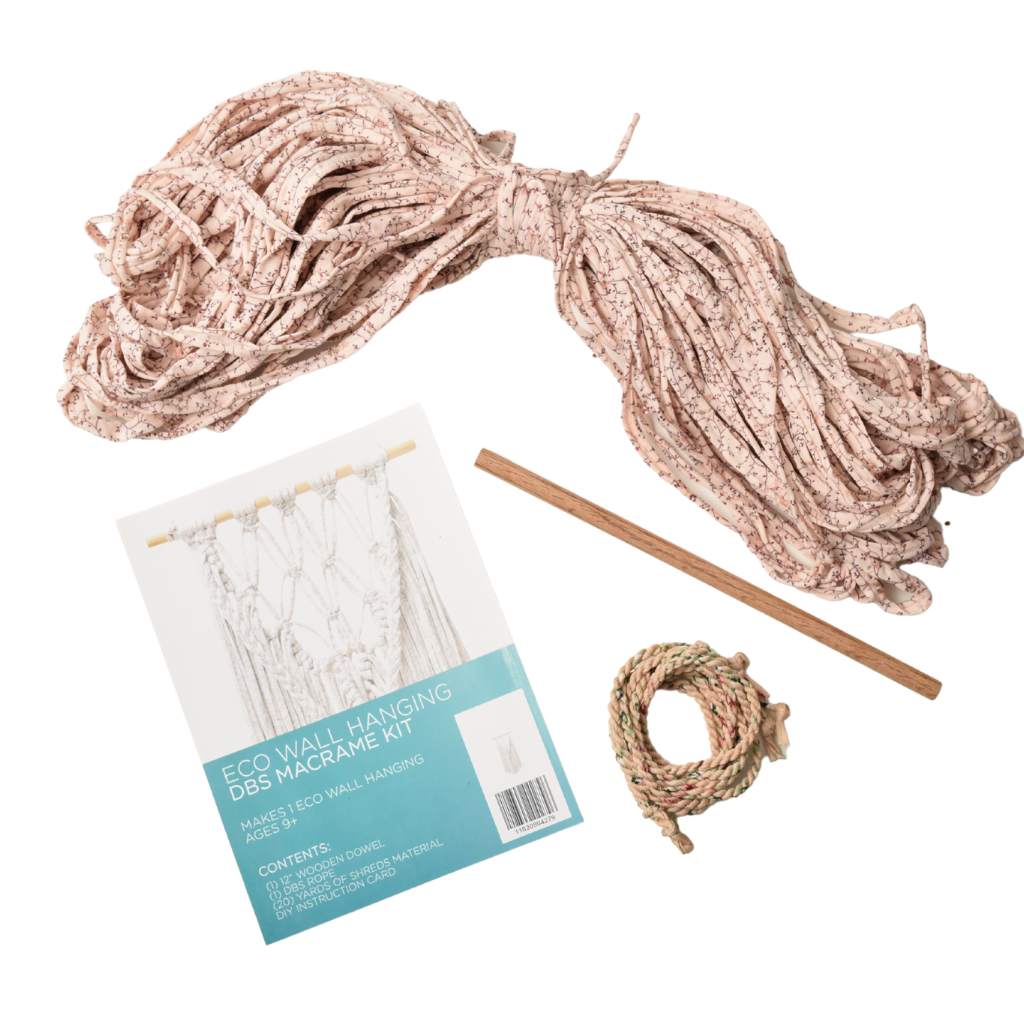 DIY Eco Macramé Plant Hanger Kit