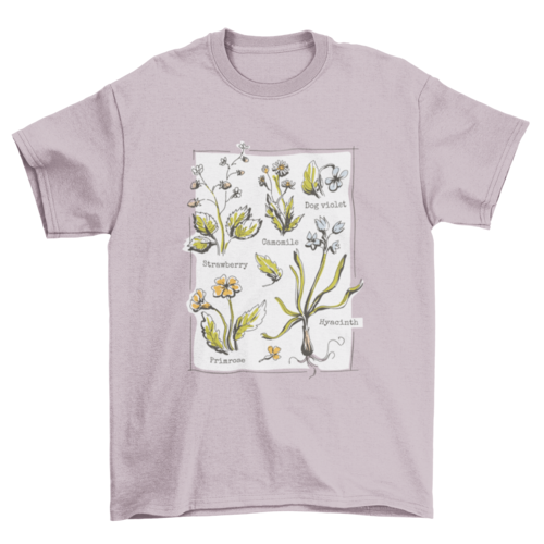 Cottagecore lifestyle plants t-shirt