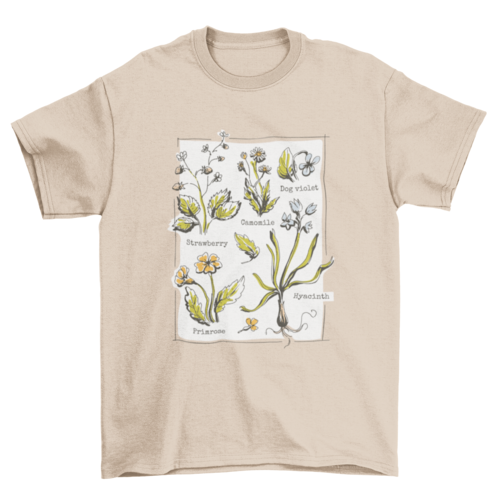 Cottagecore lifestyle plants t-shirt