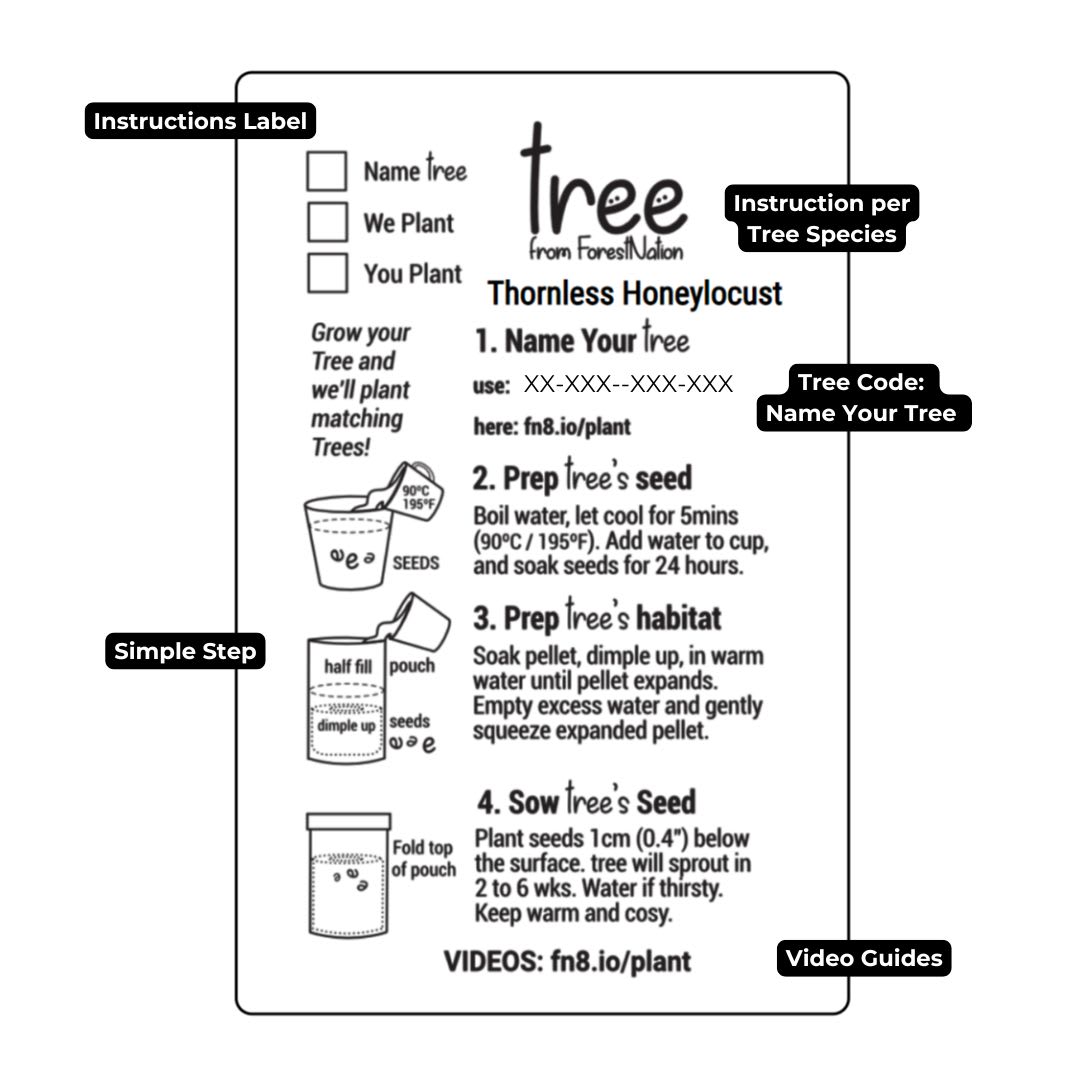 You Plant We Plant Tree Pouch