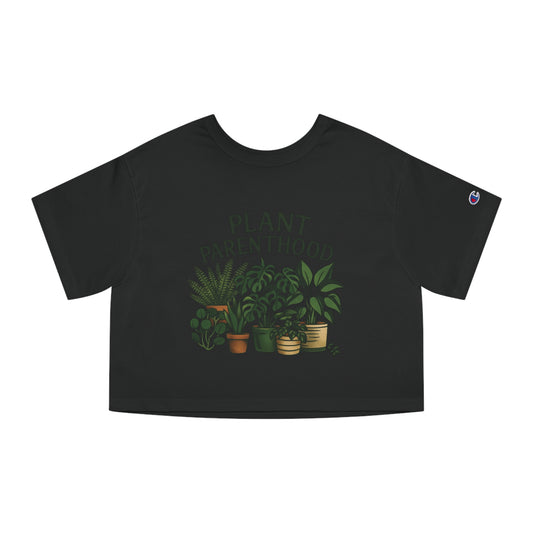 Olant Parenthood 2 The Plant House 208 Cropped T-Shirt