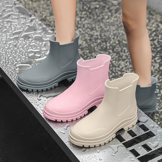 Cross-border Ladies Outdoor Work Rain Boots Lightweight Non-slip