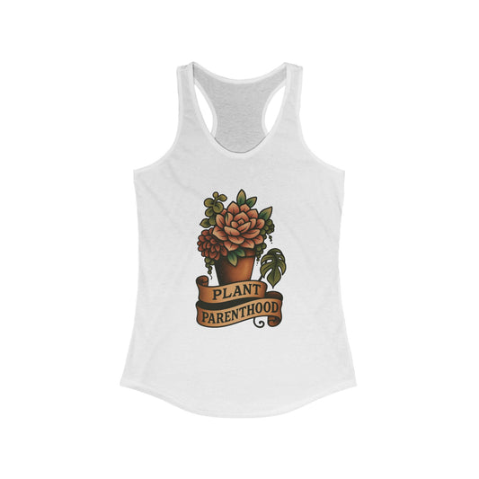 Plant Parenthood Succ. Racerback Tank Top