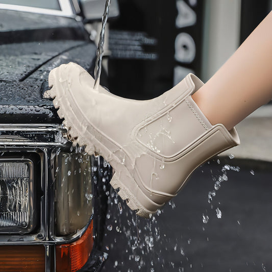 Cross-border Ladies Outdoor Work Rain Boots Lightweight Non-slip