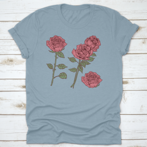 Rose Vector Flower, Cool Graphic Design