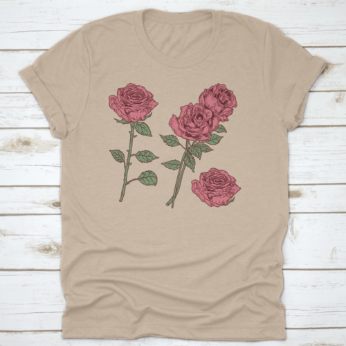 Rose Vector Flower, Cool Graphic Design
