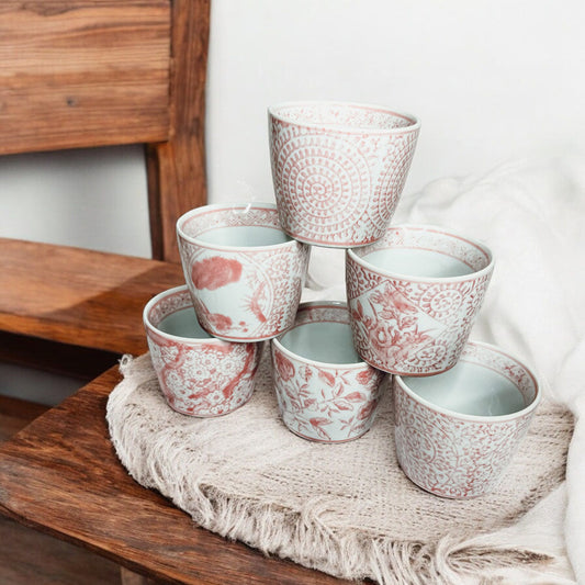 Mini Pink Cachepots