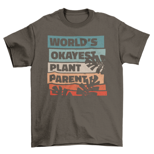 Plant parent t-shirt