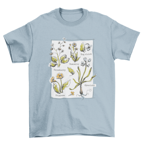 Cottagecore lifestyle plants t-shirt