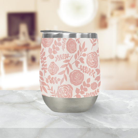 Blush Floral Tumbler